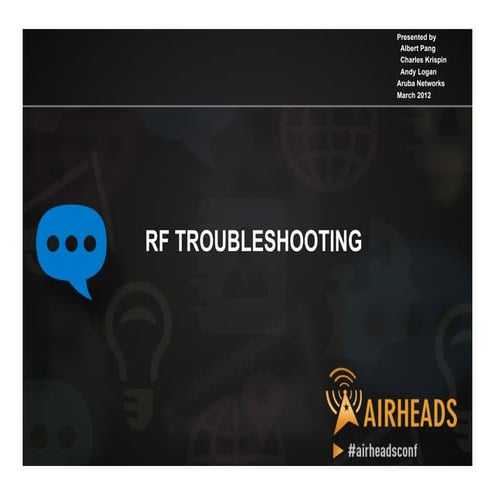 2012 ah apj   rf troubleshooting