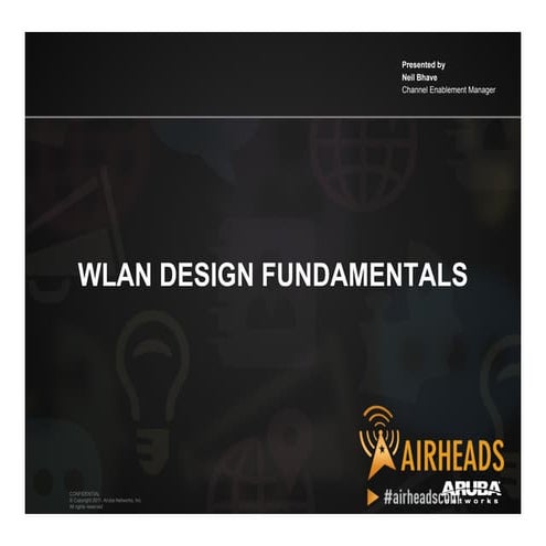 2012 ah apj   wlan design fundamentals