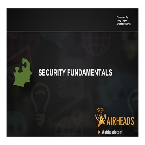 2012 ah vegas   wlan security fundamentals