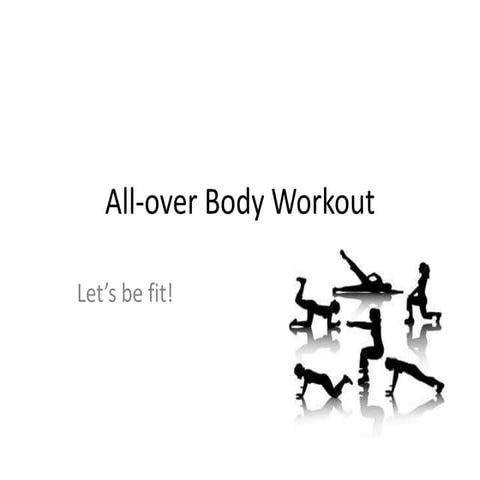 2012 all over body workout