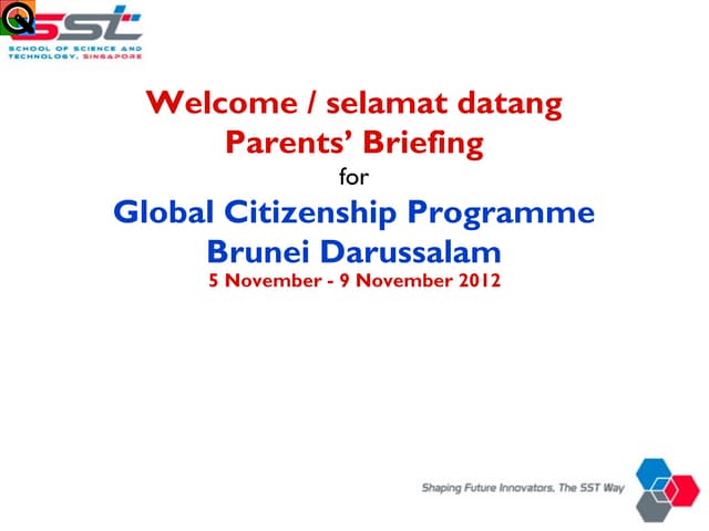 2012 Brunei Presentation