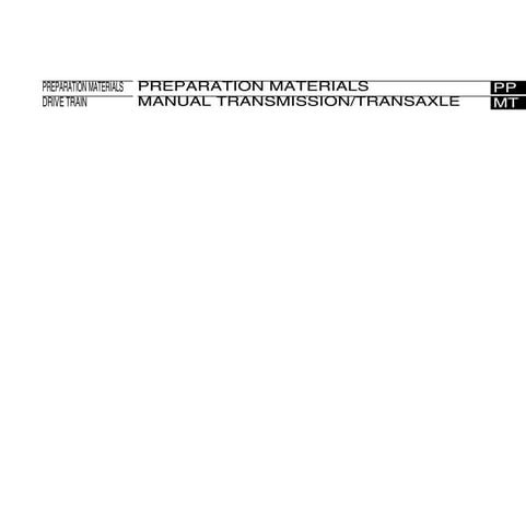 2012 BRZ transmission service manual