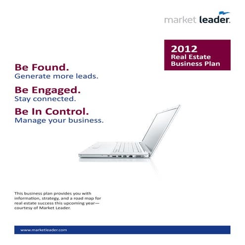 2012 businessplan compliments of marketleader