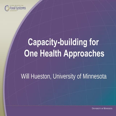 Capacity building in health and social care | PPTX