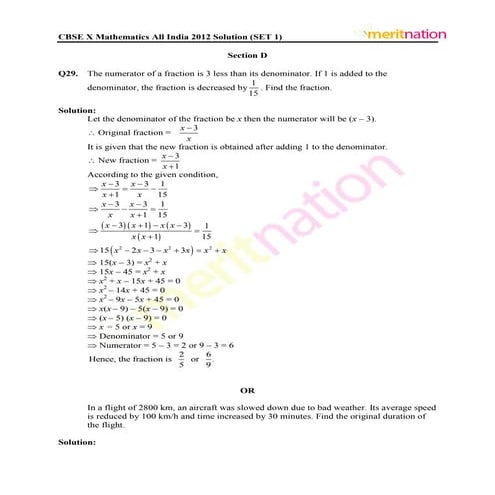 Practice Questions In Quantitative Aptitude | ODP