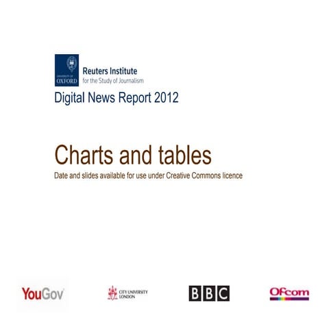 Reuters Institute Digital News Report 2012