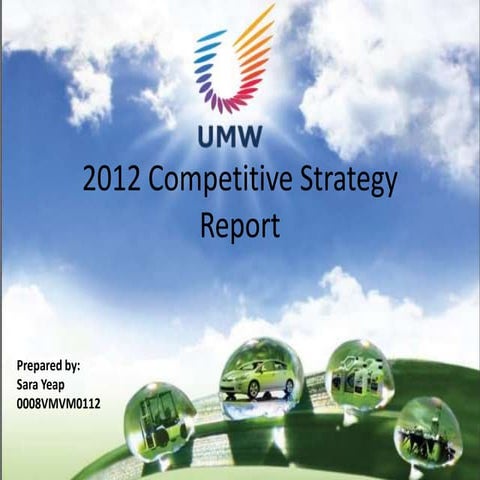 UWM Toyota Strategic Management
