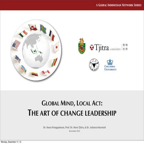 GI Net 7 - Global mind, local act: The art of change leadership