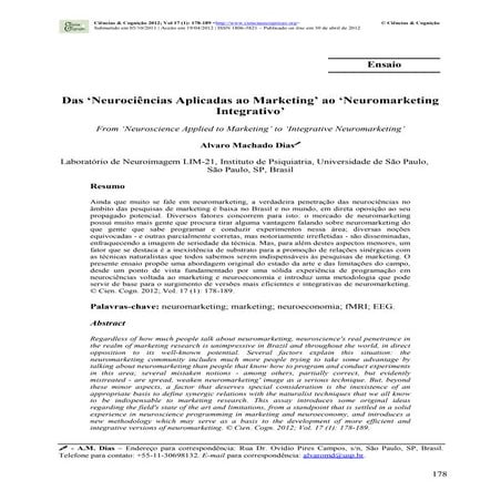 2012 dias das neurociencias aplicadas ao marketing