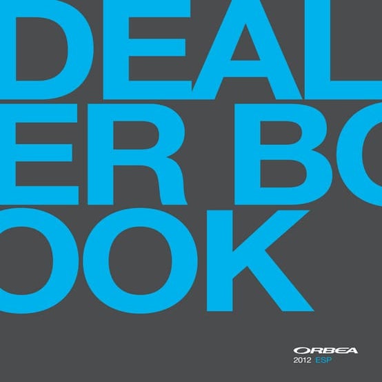 Catalogo bicicletas Orbea 2012