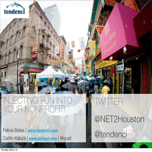 Injecting Fun Into Your Nonprofit!