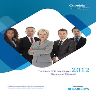The Female FTSE Board Report 2012 -...