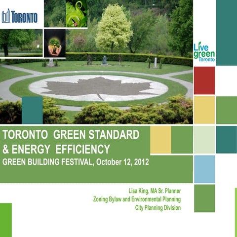Toronto Green Standard & Energy Efficiency