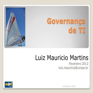 Fundamentos de Governança de TI 