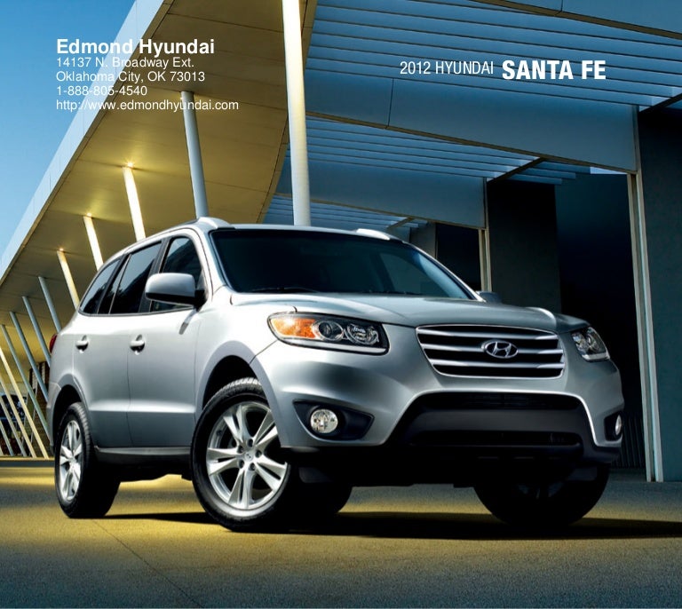 2012 Hyundai Santa Fe For Sale Ok Hyundai Dealer Oklahoma City