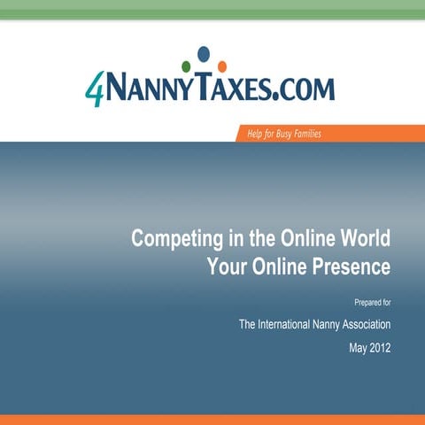 2012 INA New Nanny Agency Workshop Session