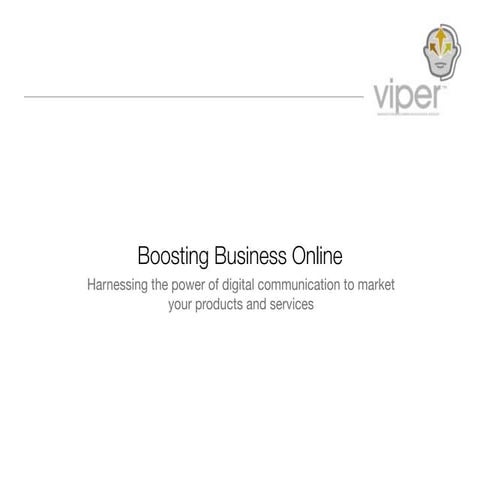 DigitalBristol - January 2012 - Boosting Online Business via Neil Wilkins