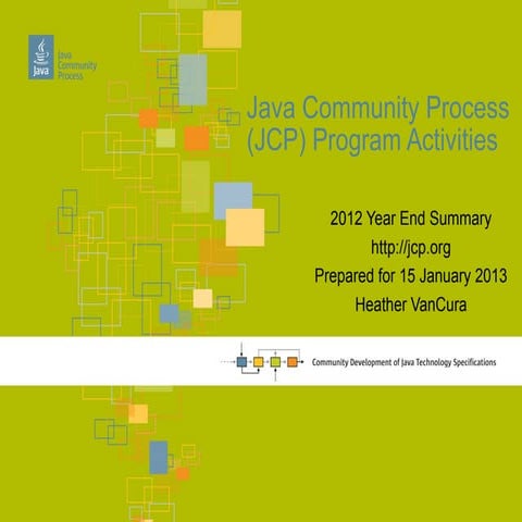 2012 JCP Year End Summary