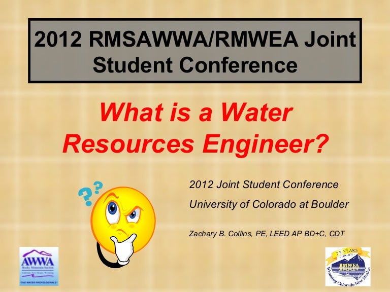 What is a Water Resources Engineer?