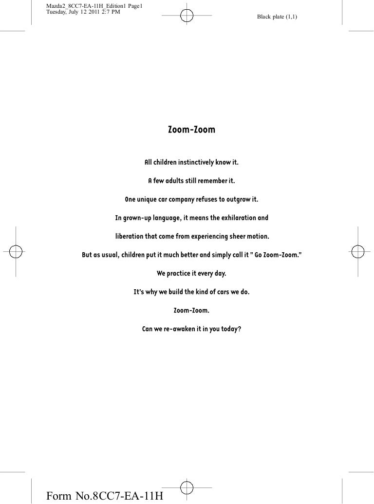 Mazda 3 Factory Service Manuals User Manual