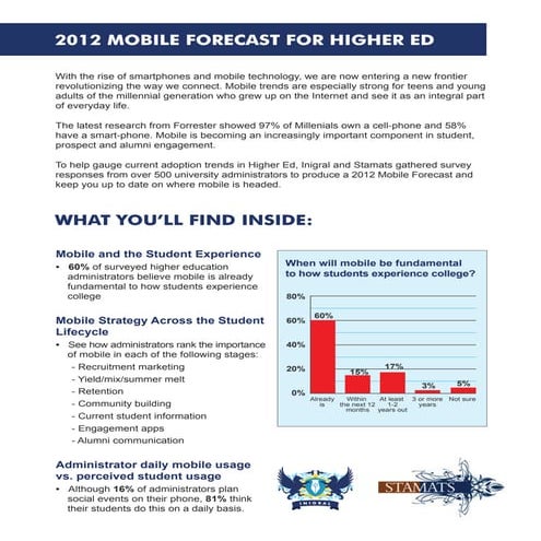 2012 mobile forecast doe higher education