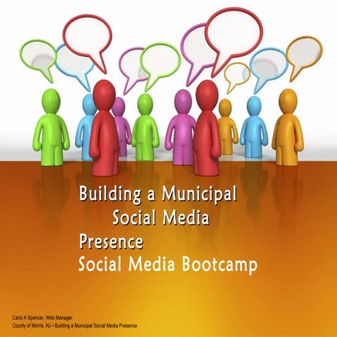 2012 Municipal Series: Social Media Bootcamp