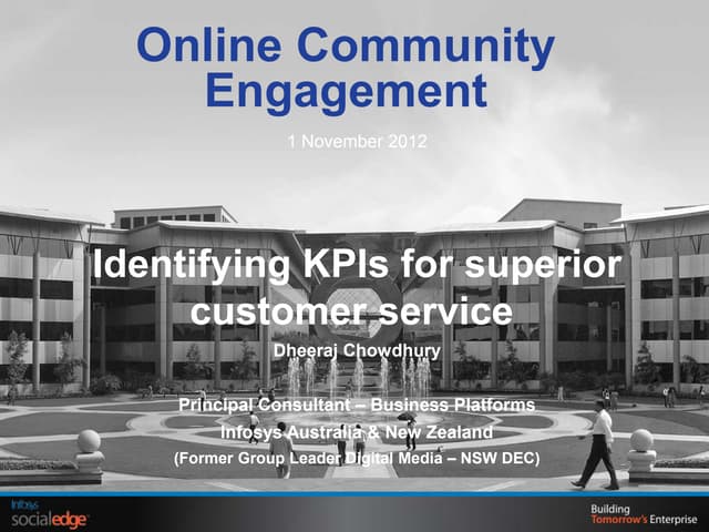 KPI's, Social Media Metrics and Business