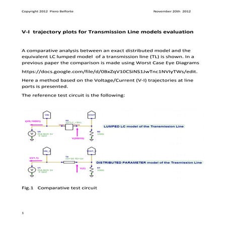 2012 pb vi trajectory plots for transmission line models evaluation