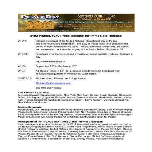 2012 peaceday press release 1