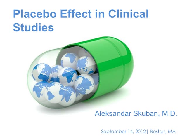 Placebo Effect In Clinical Studies
