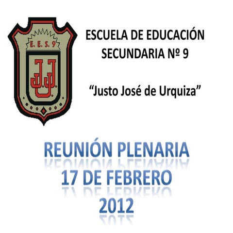 2012 - Reunión Plenaria Febrero