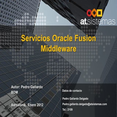 2012 PresentacióN Linea De Servicios Oracle