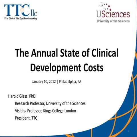 Annual State of Clinical Development Costs