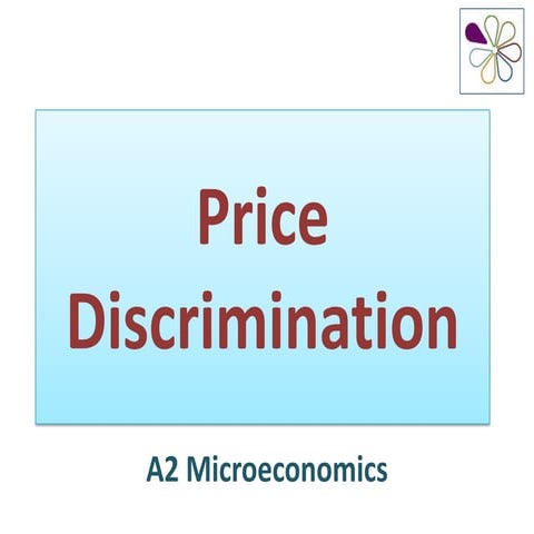 Price Discrimination in Markets