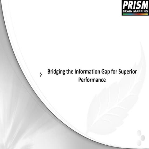 2012 Prism Corporate Presn