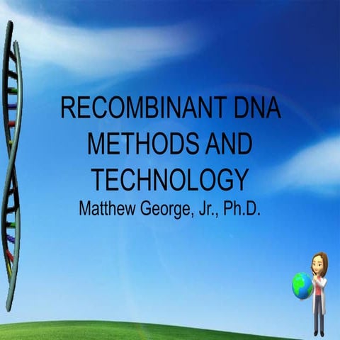 2012 recombinant dna methods and technology(1)