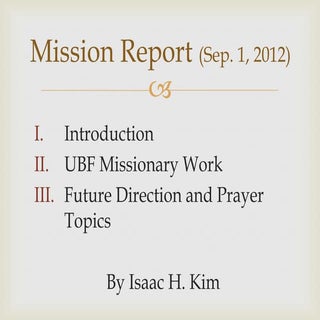 God's work in Africa (UBF)