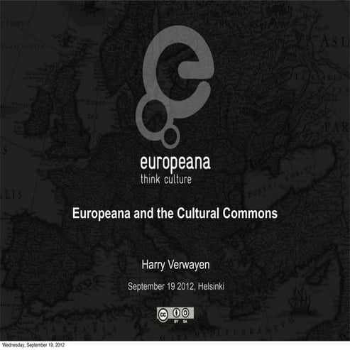 Europeana and the Commons