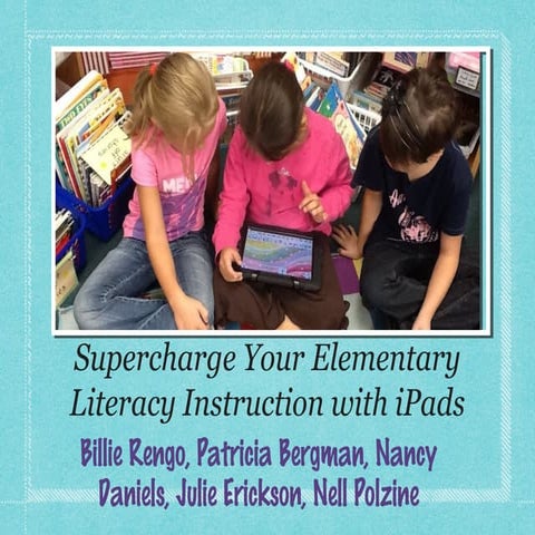 Supercharge Your Reading Instruction with iPads