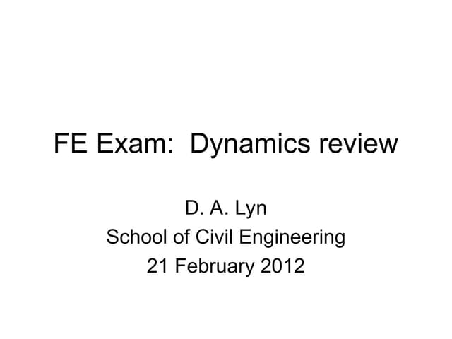 2012 Spring Dynamics - Spring Dynamics - Spring Dynamics