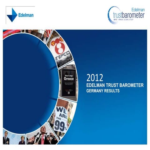 2012 Trust Barometer: Germany Results