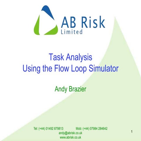 2012 Young Generation Network  - Task analysis