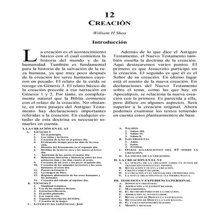 Tratado de Teologia Adventista - Creación