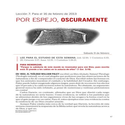 Leccion 07 - Por espejo, oscuramente