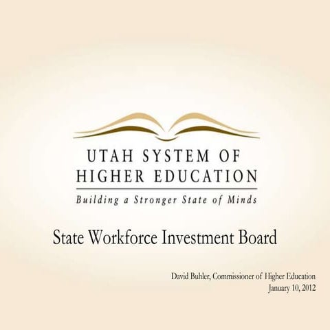 State Workforce Investment Board