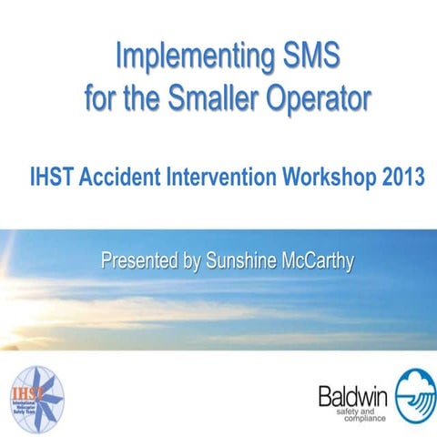 Implementing SMS with Small Helicopter Operators