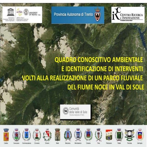 PARCO FLUVIALE DEL NOCE - Primo stato di avanzamento