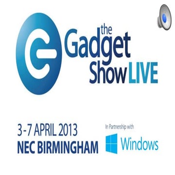 Gadget Show Live - Smartphone Creativity (April 2013)