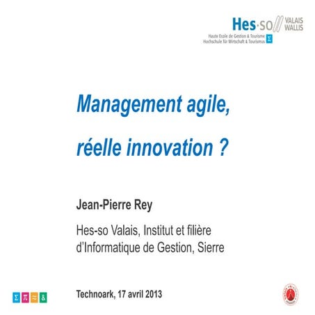 Management agile, réelle innovation?