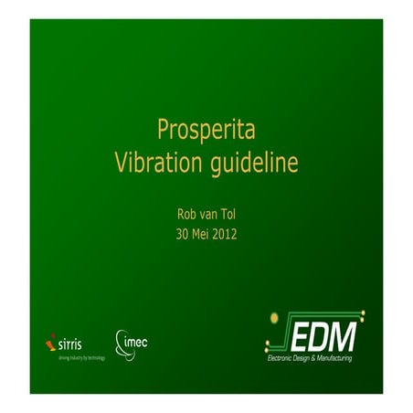 Workshop - Voorkomen van faling door vibraties - mechanical interaction